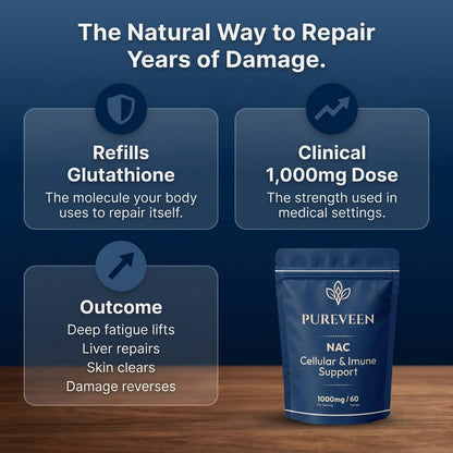 Pureveen NAC Cellular & Immune Support