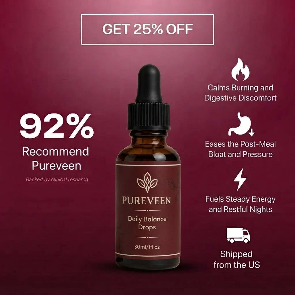 Pureveen® Daily Balance Drops for Acid Reflux